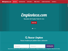 Tablet Screenshot of empleoteca.com